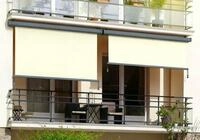 KONIFERA Senkrechtmarkise "Sitges" klasse Sonnen & Windschutz f&uuml;r den Balkon,