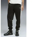 Trainingshose PUMA "T7 FOUNDATION CL POLY KNITTED PANTS", Herren, Gr. S, N-Gr,