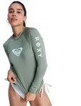 Sporttop ROXY "Whole Hearted", Damen, Gr. L, olivgr&uuml;n, Obermaterial: 84%...