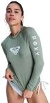 Sporttop ROXY "Whole Hearted", Damen, Gr. L, olivgr&uuml;n, Obermaterial: 84% Polyester,
