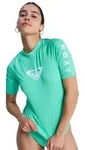 Rash Guard ROXY "Whole Hearted", Damen, Gr. L, gr&uuml;n (katydid), Obermaterial:...