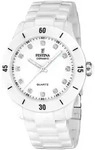 Keramikuhr FESTINA "Ceramic", wei&szlig; (wei&szlig;, wei&szlig;, wei&szlig;), Armbanduhren, Damen,