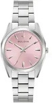 Quarzuhr BULOVA "Surveyor", silberfarben, rosa, Armbanduhren, Damen, Quarzuhr,