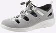 Slipper JOMOS, Damen, Gr. 36, grau (hellgrau), Veloursleder, Schuhe Slipper