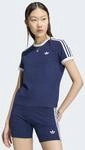 adidas Originals T-Shirt "3S TEE SLIM" sanft anliegende Passform, ohne...