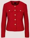 MADELEINE Jerseyblazer "Blazer Eleganter Kurzblazer ohne Kragen"