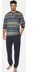 Schlafanzug BABISTA "Schlafanzug GALANDO", Herren, Gr. XL, blau, Obermaterial:...