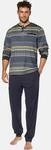 Schlafanzug BABISTA "Schlafanzug GALANDO", Herren, Gr. XL, blau, Obermaterial:...