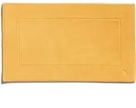 Badematte M&Ouml;VE "Superwuschel" Gr. 1, gold (goldfarben), H:8mm, Baumwolle,