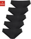 petite fleur Jazz-Pants Slips 5er-Pack, aus weicher Microfaser