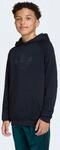 Kapuzensweatshirt ADIDAS ORIGINALS "GFX TR LO HO", M&auml;dchen, Gr. 140, schwarz,
