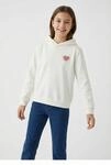 Name It Kapuzensweatshirt "NKFBIANA LS SWE WH BRU BOX PS"