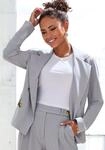 LASCANA Kurzblazer mit doppelreihigem Knopfverschluss, Damenblazer, sportlich-elegant