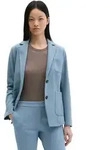 Jerseyblazer MARC O'POLO "aus Organic Cotton-Mix", Damen, Gr. 38, fall sky,...