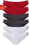 Bikinislip VIVANCE ACTIVE, Damen, Gr. 40/42, rot (rot, schwarz, wei&szlig;),...