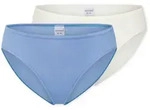 Taillenslip SCHIESSER "Modal Essentials", Damen, Gr. 36, blau (920, sonstiges),
