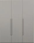 WOOOD Garderobenschrank "Rens" aus Nussbaum-Dekor, viel Stauraum, H&ouml;he 210 cm