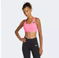 Sport-BH ADIDAS PERFORMANCE "OPT ESS MS BRA", Damen, Gr. M, N-Gr, lucid pink,