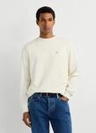 Pepe Jeans Rundhalspullover "DANIELS" mit gestickten Details, Baumwolle