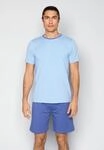 JOOP Shorty "Core" 2 tlg. mit kurzem Arm und Rundhalsausschnitt, Baumwoll-Mix