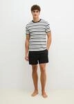 Marc OPolo Shorty "Mix N Match Cotton" 2 tlg. mit Steifen, Rundhalsausschnitt...