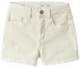 Shorts NAME IT "NKFROSE MOM TWILL SHORTS 1081-BK NOOS", M&auml;dchen, Gr. 128, N-Gr,