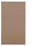 Plissee GARDINIA "EASYFIX mit 2 Bedienschienen" Gr. 5, grau (taupe, wei&szlig;),...