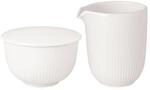Milch- und Zuckerset VILLEROY & BOCH "Milch- und Zucker-Set Afina wei&szlig;",...