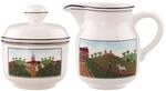 Milch- und Zuckerset VILLEROY & BOCH "Milch & Zucker Set Design Naif 2er Set...