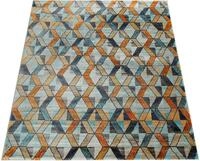 Paco Home Teppich "Jazz 701" rechteckig 14 mm H&ouml;he Kurzflor, modernes geometrisches