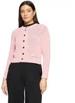 Strickjacke BETTY BARCLAY "Damen mit aufgesetzten Taschen", Damen, Gr. 42, rosa...
