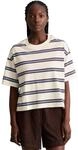 T-Shirt MARC O'POLO DENIM "aus Heavy Jersey", Damen, Gr. XXS, sanftes wei&szlig;,