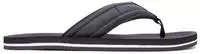 Zehentrenner TOMMY HILFIGER "HILFIGER PADDED BEACH SANDAL", Herren, Gr. 39,...