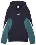 Hoodie PUMA "Essentials Block Hoodie Jungen", Jungen, Gr. 176, new navy blau,