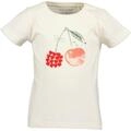 T-Shirt BLUE SEVEN, M&auml;dchen, Gr. 98, sanftes wei&szlig;, Single Jersey,...