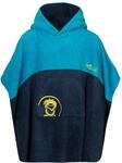Badeponcho TROLLKIDS "KIDS KVALVIKA SURF PONCHO", Kinder, Gr. 98, vivid blau, mystic