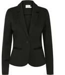 Blusenblazer KAFFE "Blazer KAjenny", Damen, Gr. M, schwarz (schwarz deep),