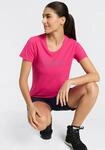 Funktionsshirt CMP "WOMAN CO T-SHIRT", Damen, Gr. 42, magenta, Single Jersey,