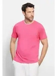 T-Shirt OLYMP "OLYMP Casual Wirk", Jungen, Gr. S, pink, 70% Baumwolle, 30%...