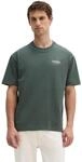 T-Shirt MARC O'POLO "mit maritimem R&uuml;ckenprint", Jungen, Gr. S, mangrove,