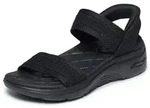 Sandale SKECHERS "GO WALK ARCH FIT 2.0 SANDAL", Damen, Gr. 41, schwarz...