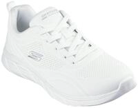 Sneaker SKECHERS "BOBS B FLEX LO", Damen, Gr. 35, wei&szlig;, Lederimitat, Schuhe Sneaker,