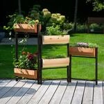 dobar Hochbeet "Vertikalbeet "Flexi" 5-stufig" ca. 165 x 18 x 105 cm (L x B x H)