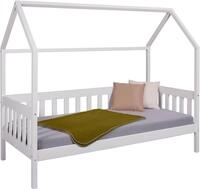 Inter Link Hausbett "Funky Housebed, Kinderbett, Himmelbett" Spielbett aus Kiefer