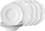 Villeroy & Boch Geschirr-Set "Pizza- & Pasta-Set Pura 8er Set wei&szlig;"