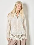 Hemdbluse APRICOT "Bluse", Damen, Gr. S (36), grau (stein), gewebt,...