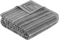 IBENA Wohndecke "Jacquard Decke Malang" mit filigranen Streifen, made in Europe