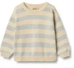 Sweater WHEAT "WHEAT Strickpullover Morgan", Jungen, Gr. 98, soft blau stripe,...