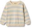 Sweater WHEAT "WHEAT Strickpullover Morgan", Jungen, Gr. 98, soft blau stripe,...