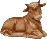 Goebel Krippenfigur "Krippenfiguren, Weihnachtsdeko" Steingut, Figur - Ochse